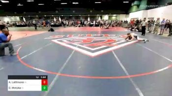 106 lbs Consolation - Adonis Lattimore, VA vs Davis Motyka, PA