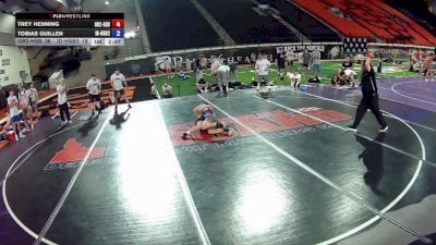120 lbs Trey Henning, Oregon 2 HS Boys vs Tobias Guillen, Idaho HS Boys 2