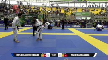 Angelo Dequan Claiborne vs Ian Pereira Cardoso Cerqueira 2025 Brasileiro Jiu-Jitsu IBJJF
