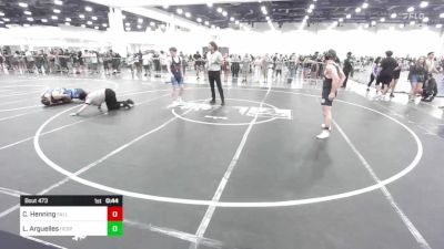 138 lbs Consi Of 16 #2 - Cache Henning, Falls Academy vs Landin Arguelles, Hesperia HS