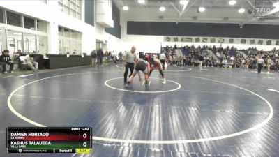 175 lbs Semifinal - Kashus Talauega, Villa Park vs Damien Hurtado, La Serna