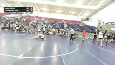 105 lbs Round 3 (4 Team) - Blake Dixon, Sublime Wrestling Academy vs Cooper Williams, Champions Gold