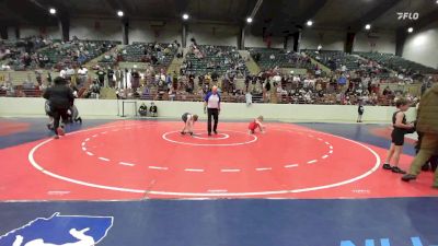 68 lbs Consi Of 4 - Carter Bange, Backyard Bullies Wrestling Club vs Jackson Payne, Slate Wrestling Academy