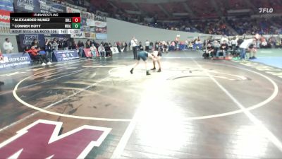 5A Boys 106 lbs Quarterfinal - Conner Hoyt, West Albany Boys vs Alexander Nunez, Dallas Boys