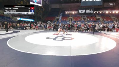 110 lbs Cons. Sub-quarters - Jaydin Cuevas, CO vs Mai Graham, PA