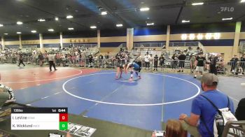 136 lbs Consi Of 16 #2 - Izzy LeVine, Stampede WC vs Kylee Wicklund, Ascend Wr Ac