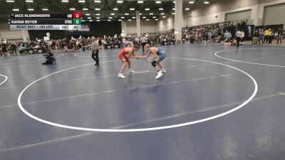 155 lbs Cons. Quarters - Kavan Beyer, BTWC vs Jace Klendworth, Immortal Athletics WC