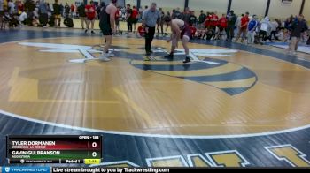184 lbs Round 1 - Gavin Gulbranson, Augustana vs Tyler Dormanen, Wisconsin-La Crosse