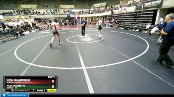 120 lbs Round 2 (4 Team) - Josh Gawronski, Marian Central Catholic vs Noa Halberg, Bemidji