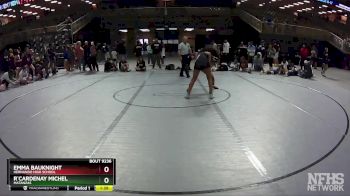 115 lbs Cons. Round 2 - Emma Bauknight, Hernando High School vs R`Cardenay Michel, Matanzas