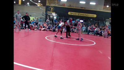 66 lbs Semis & 1st Wrestleback (8 Team) - Abigail Benson, Missouri BattleGear White vs Adrianna Ragona, Gone Rogue