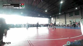 100 lbs Consolation - Ryker Wade, Viking Wrestling Club vs Hayden Stanford, Salina Wrestling Club