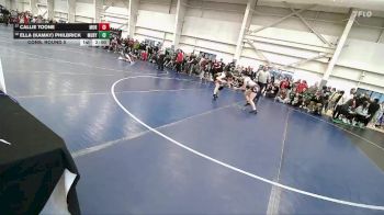 125 lbs Cons. Round 5 - Callie Toone, Morgan vs Ella (Kamay) Philbrick, Murray
