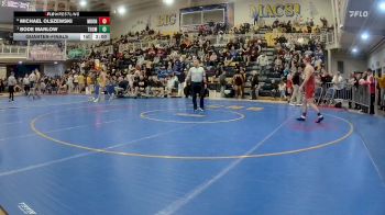 172 lbs Quarterfinal - Michael Olszewski, Moon Area vs Bode Marlow, Thomas Jefferson