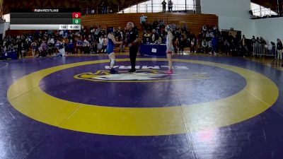 117 lbs Quarterfinal - Hailey Beck, New Jersey City University vs Hailey Laabs, Western New England