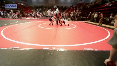 46 lbs Final - Mackenzie Woods, Warhorse Wrestling Club vs Ashtyn Williams, Locust Grove Youth Wrestling