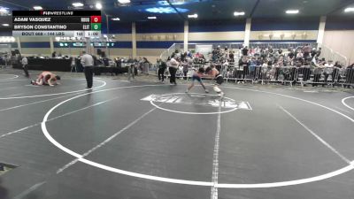 144 lbs Semifinal - Adam Vasquez, Rough House vs Bryson Constantino, Elite Force WC