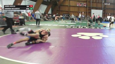 152 lbs Quarterfinal - James Rocco, Iron Faith Wrestling Club / Barrington High School vs Andrew Mccarthy, Nyma