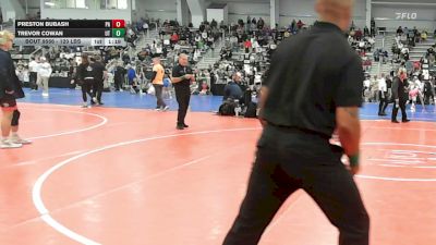 120 lbs 5th Place - Preston Bubash, PA vs Trevor Cowan, UT