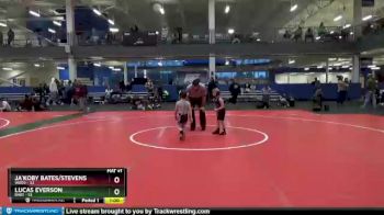 45 lbs Cons. Semi - Ja`koby Bates/Stevens, WBD3 vs Lucas Everson, BAB1