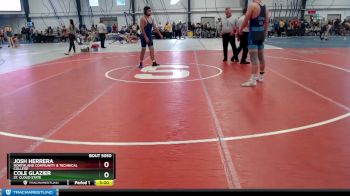 Silver 174 lbs Quarterfinal - Cole Glazier, St. Cloud State vs Josh Herrera, Northland Community & Technical College