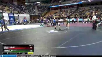 182 lbs Cons. Round 2 - Gabriel Willett, Ste. Genevieve vs Adam Mabary, Buffalo