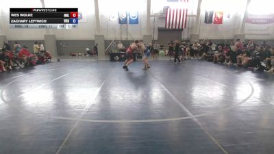 215 lbs Wes Wolke, Indiana Blue vs Zachary Leftwich, Virginia