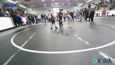 60 lbs Rr Rnd 1 - Piper Brackett, Raw Wrestling Club vs Harper Atkinson, Wyandotte Youth Wrestling