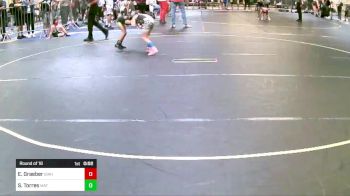 54 lbs Round Of 16 - Elizabeth Graeber, Idaho Gold vs Samantha Torres, Mat Mechanics