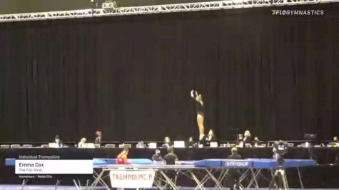 Emma Cox - Individual Trampoline, The Flip Shop - 2021 USA Gymnastics Championships