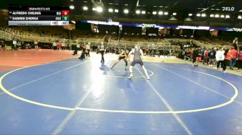 138 lbs Cons. Round 4 - Damien Zherka, Aubrey Rogers vs Alfredo Cheang, Miami Southridge Hs