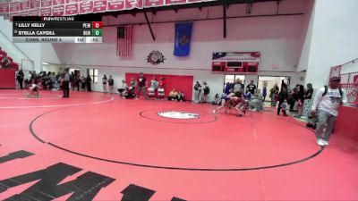 JH 117 lbs Cons. Round 4 - Lilly Kelly, PERRY JH vs Stella Caygill, Bixby JH