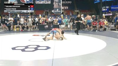 113 lbs Cons. Sub-rd Of 16 - Killian Coluccio, New Jersey vs Elijah Foltz, Pennsylvania