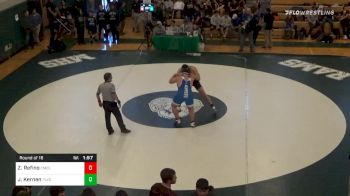 285 lbs Prelims - Zack Refino, Cumberland vs James Kernen, Plymouth South