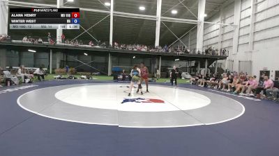 125 lbs Alana Henry, Missouri vs Winter West, Washington