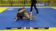 Nadia Frankland vs Injana Goodman 2025 Pan IBJJF Jiu-Jitsu No-Gi Championship