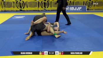 Nadia Frankland vs Injana Goodman 2025 Pan IBJJF Jiu-Jitsu No-Gi Championship
