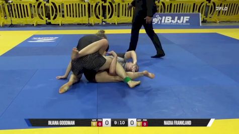 Nadia Frankland vs Injana Goodman 2025 Pan IBJJF Jiu-Jitsu No-Gi Championship