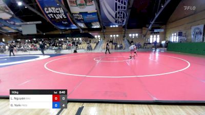 110 kg Rr Rnd 1 - Lauren Nguyen, Shu vs Grace York, Presbyterian College