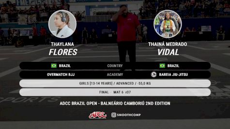 Thainá Medrado Vidal vs Thaylana Flores 2024 ADCC Balneario Open