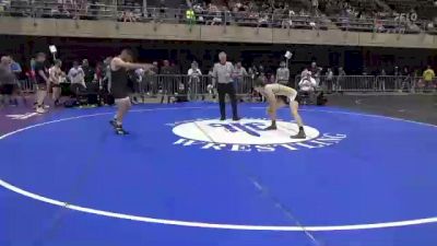 158 lbs Semifinal - Jackson Erb, Langhorne, PA vs Russell Davidson, Shippensburg, PA