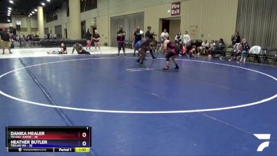 155 lbs Semis (4 Team) - Danika Mealer, TN AAU- Havok vs Heather Butler, Trojan WA