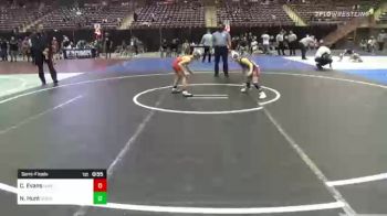 66 lbs Semifinal - Cruz Evans, Nwa vs Nixon Hunt, Bonneville Elite WC