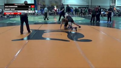 141 lbs Prelim - Jack Dinwiddie, Wheeling University vs Brady Vogt, Grand Valley State