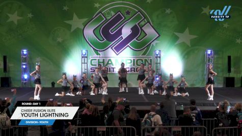 Cheer Fusion Elite - Youth Lightning [2024 L1 Youth Day 1] 2024 CSG Indy Challenge