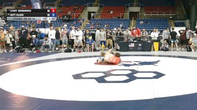 113 lbs Champ. Rd Of 16 - Cody Sieminski, Oregon vs Jett Kline, Oklahoma