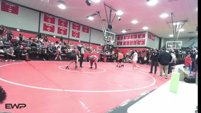 195 lbs Round Of 32 - Kenya Osborne, Tulsa Union vs Timmy Cantrell, Dewar HS Boys