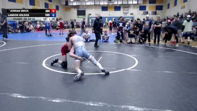 120 lbs Champ. Rd Of 32 - Jordan Ineck, Idaho Gold Wrestling Club vs Landon Wilson, Fighting Squirrels Wrestling Club