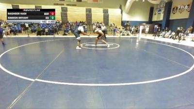 285 lbs Champ. Round 1 - Basheer Hadi, Marymount vs Simeon Bryant, Bluefield State