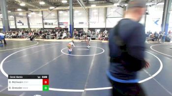 66 lbs Consolation - Bentley McIlwain, Central vs Blake Bressler, McKenzie River Mat Club